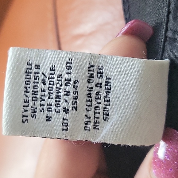 EUC 🩵HELMUT LANG Coated black jeggings - Picture 10 of 10